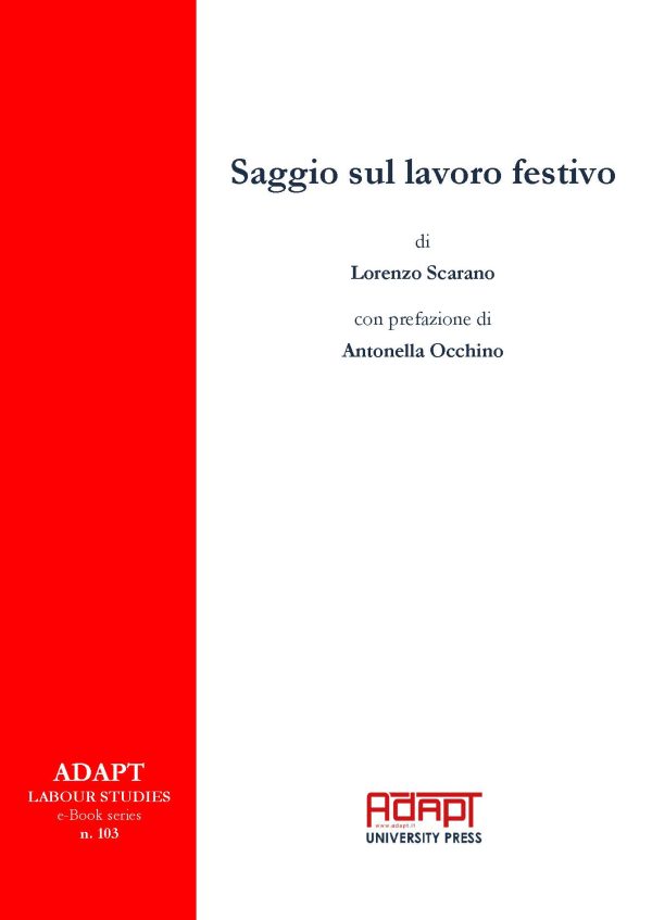 Saggio sul lavoro festivo