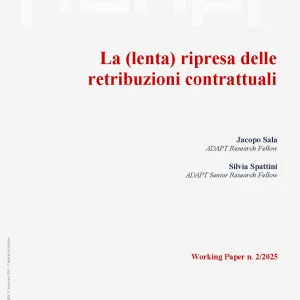 La (lenta) ripresa delle retribuzioni contrattuali